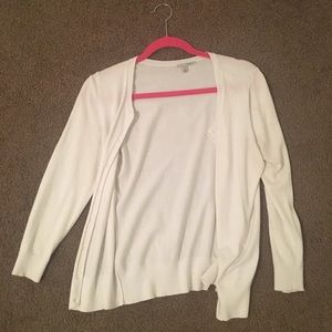 White halogen sweater